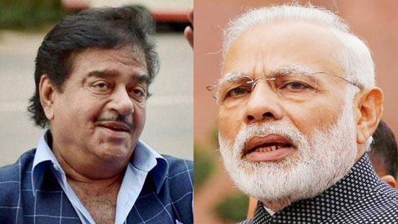 Narendra Modi and Shatrughan Sinha