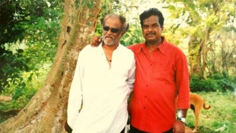 rajinikanth with friend