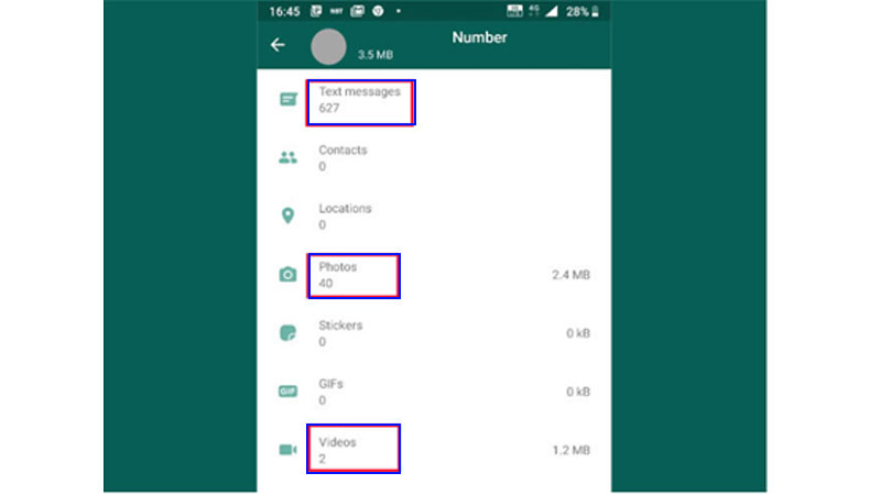 Whatsapp settings