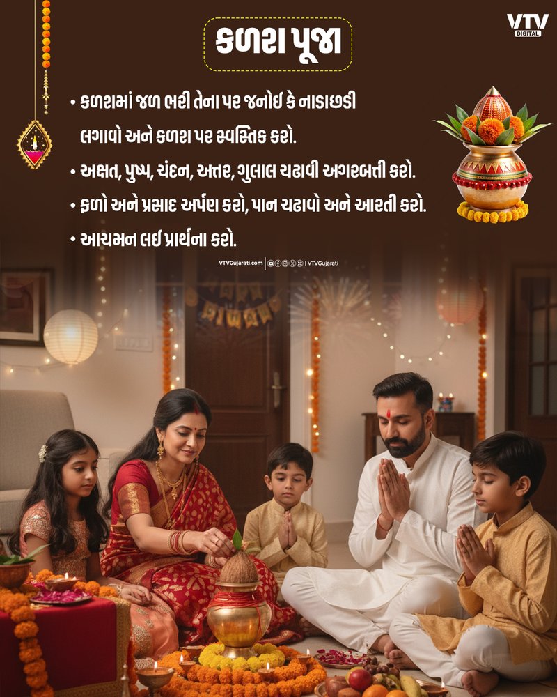 5 કળશ પૂજા