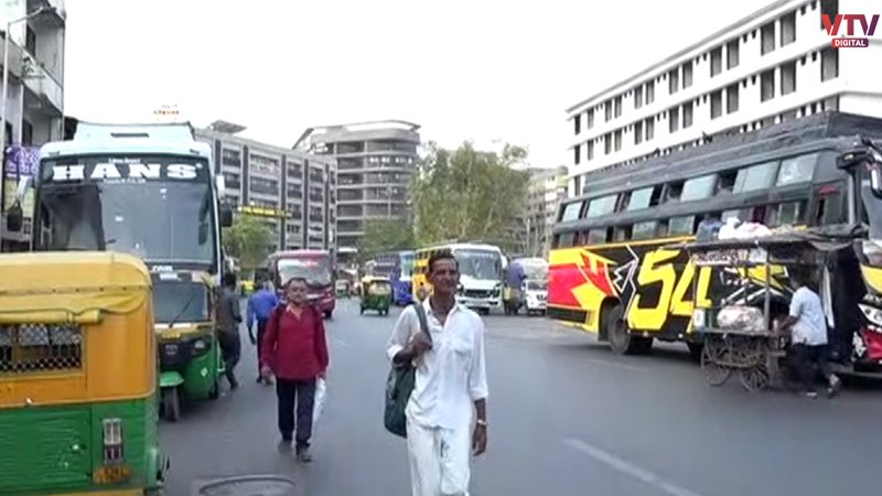 Ahmedabad Private Bus Parking