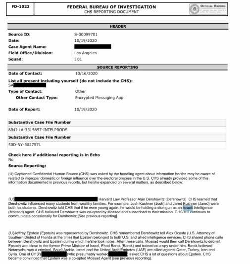 Fbi Profile Packet Example શું જેફરી એપસ્ટિન હતો ઈઝરાયલી જાસૂસ? FBIના સિક્રેટ ડોક્યુમેન્ટે ખોલ્યું ...