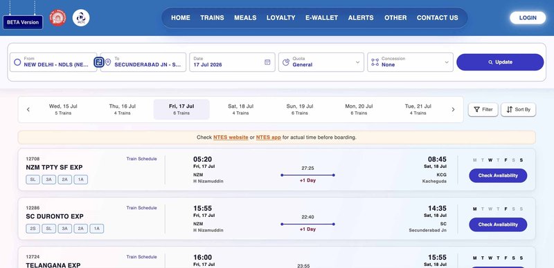 IRCTC 2