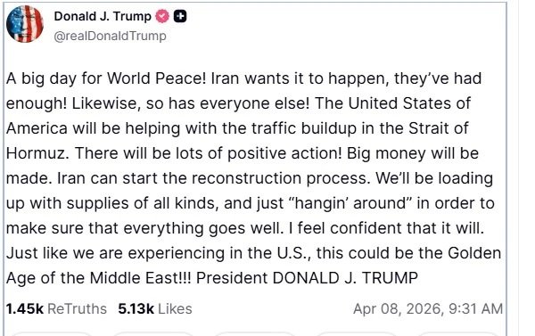 Trump post