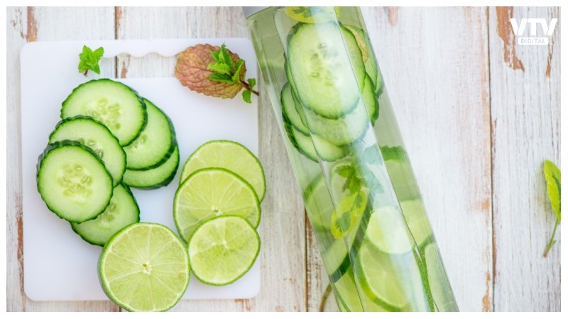 cucumber detox water ad