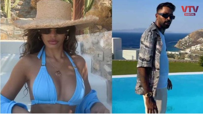JASMIN WALIA HARDIK PANDYA