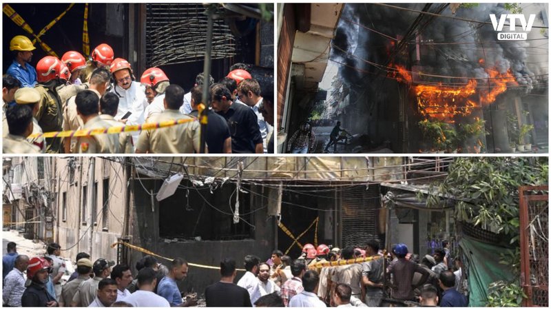 Delhi Hotel Fire - VTV GUJARATI