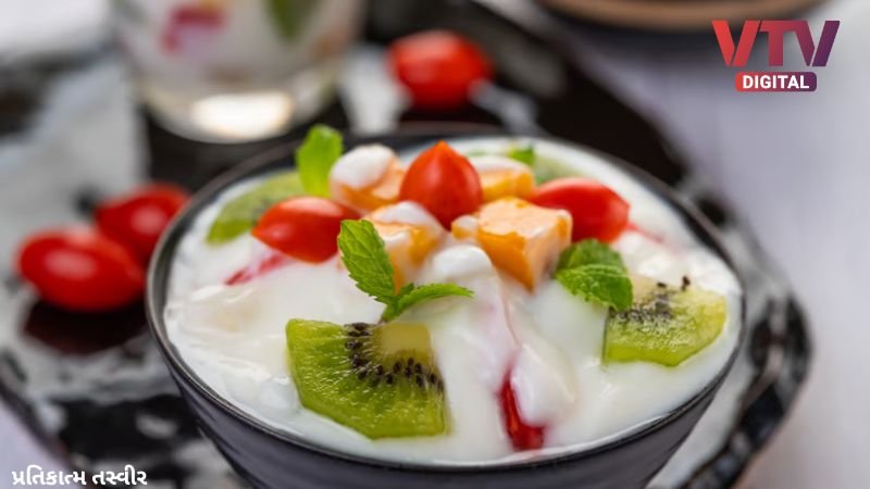 fruit custard