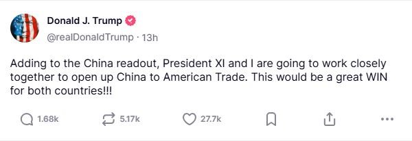trump truth social