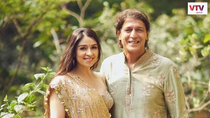 Chunky Pandey and Bhavana Pandey