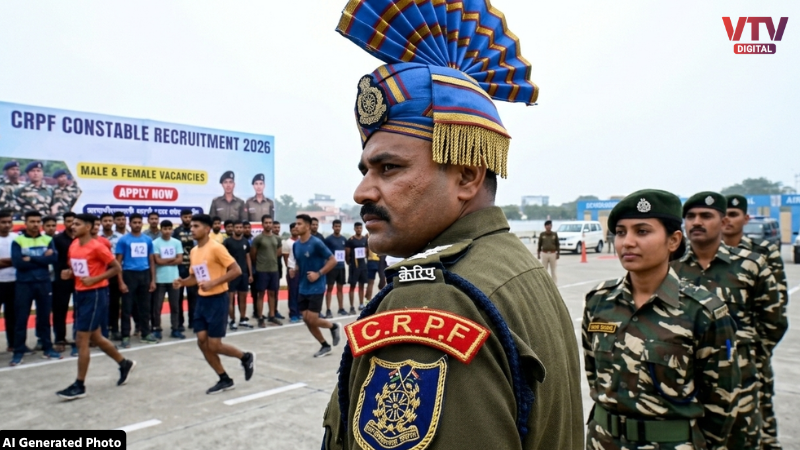 CRPF કોન્સ્ટેબલમાં 9175 જગ્યા પર પડી ભરતી, 20 એપ્રિલથી ફોર્મ ભરવાની શરૂઆત
